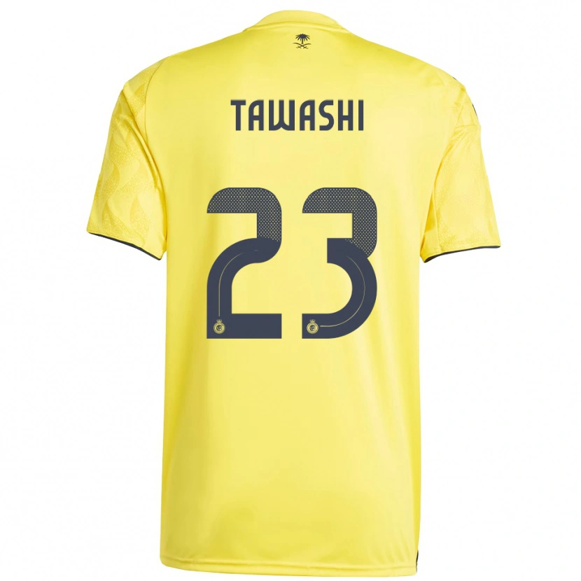 Danxen Herren Maher Tawashi #23 Gelb Schwarz Heimtrikot Trikot 2025/26 T-Shirt Österreich