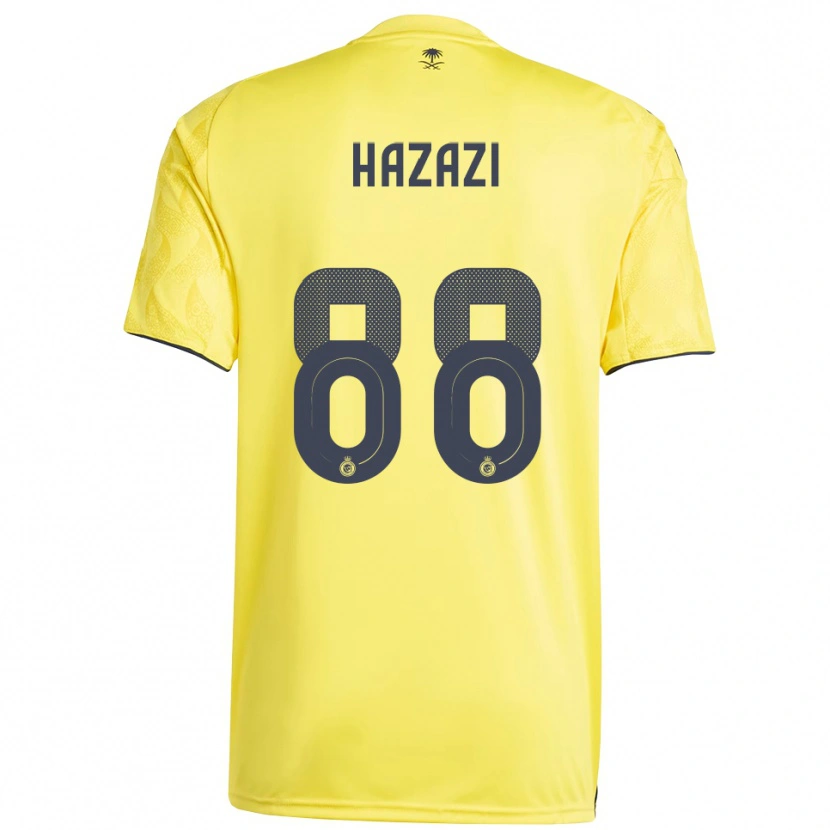 Danxen Herren Bassam Hazzazi #88 Gelb Schwarz Heimtrikot Trikot 2025/26 T-Shirt Österreich
