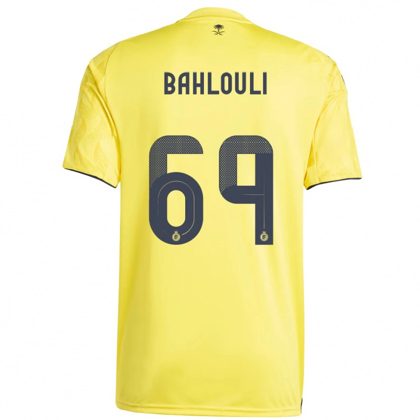 Danxen Herren Nesrine Bahlouli #69 Gelb Schwarz Heimtrikot Trikot 2025/26 T-Shirt Österreich