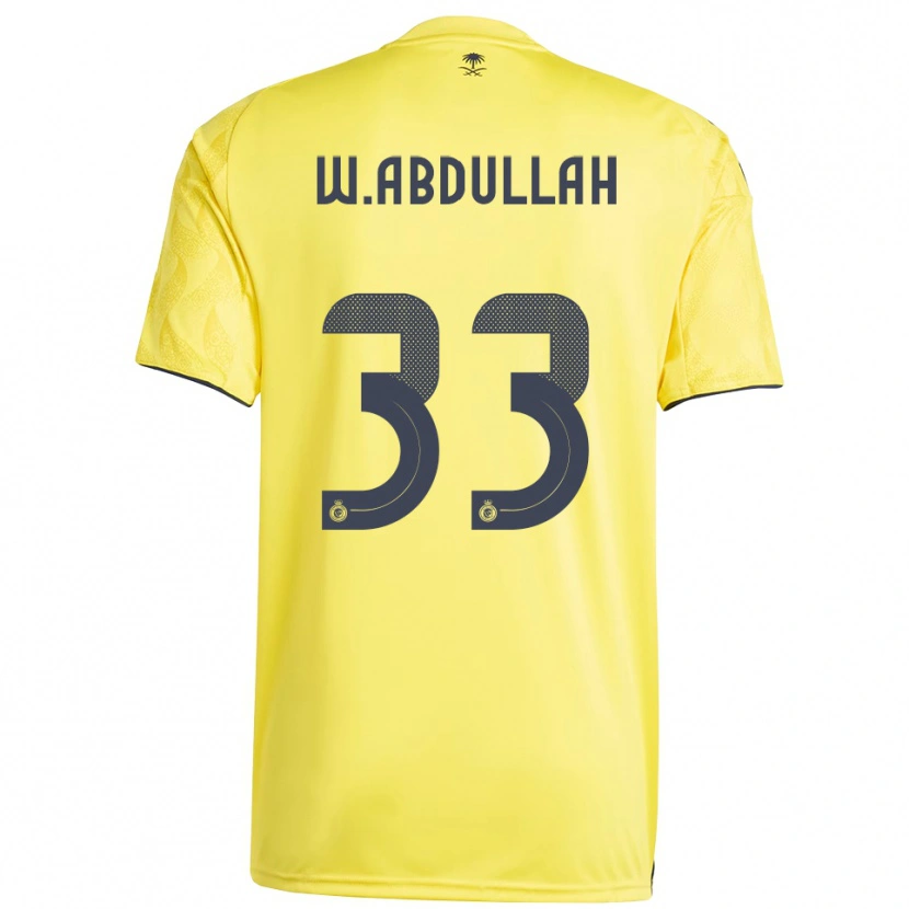 Danxen Herren Waleed Abdullah #33 Gelb Schwarz Heimtrikot Trikot 2025/26 T-Shirt Österreich