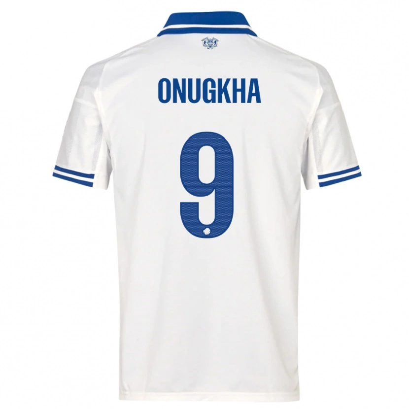 Danxen Herren German Onugkha #9 Weiß Blau Heimtrikot Trikot 2025/26 T-Shirt Österreich