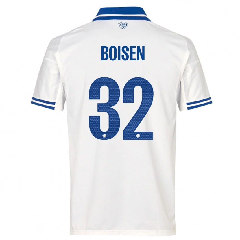 Danxen Herren Frederikke Boisen #32 Weiß Blau Heimtrikot Trikot 2025/26 T-Shirt Österreich