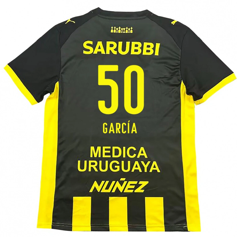 Danxen Herren Diego García #50 Gelb Schwarz Heimtrikot Trikot 2025/26 T-Shirt Österreich