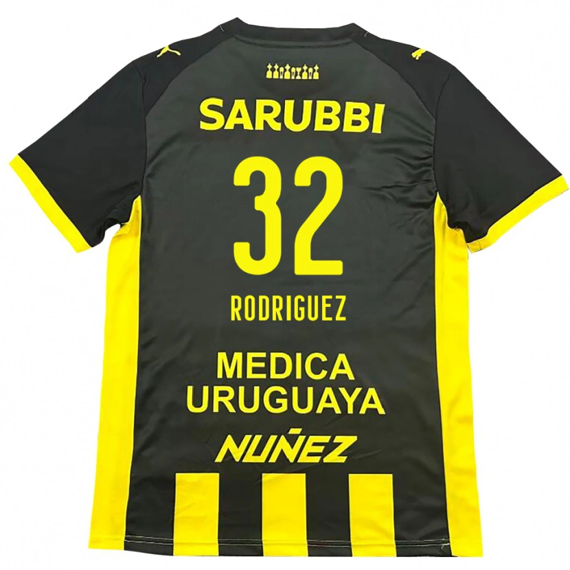Danxen Herren Randall Rodríguez #32 Gelb Schwarz Heimtrikot Trikot 2025/26 T-Shirt Österreich