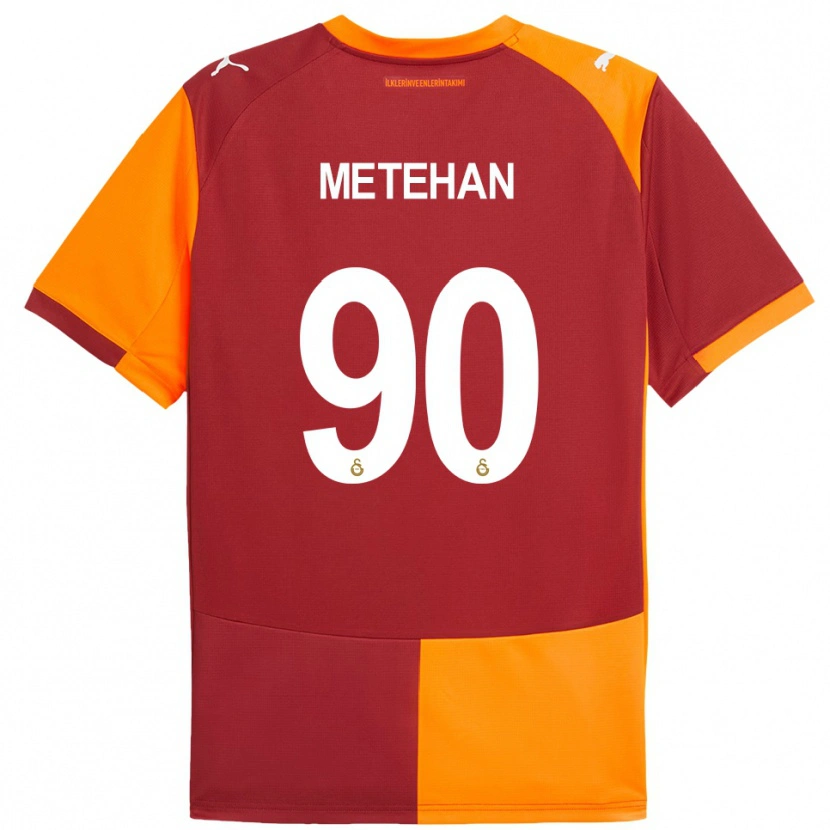 Danxen Herren Metehan Baltacı #90 Rot Orange Heimtrikot Trikot 2025/26 T-Shirt Österreich