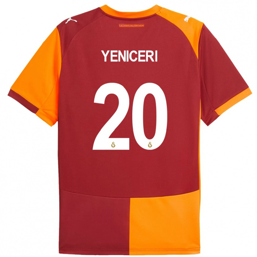 Danxen Herren Berna Yeniçeri #20 Rot Orange Heimtrikot Trikot 2025/26 T-Shirt Österreich