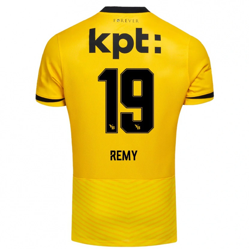 Danxen Herren Audrey Remy #19 Gelb Schwarz Heimtrikot Trikot 2025/26 T-Shirt Österreich