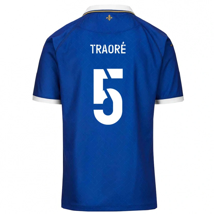 Danxen Herren Franck Traoré #5 Blau Gold Heimtrikot Trikot 2025/26 T-Shirt Österreich