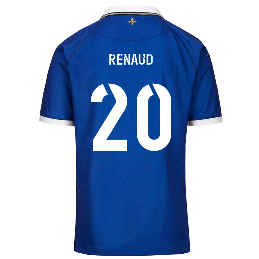 Danxen Herren Tom Renaud #20 Blau Gold Heimtrikot Trikot 2025/26 T-Shirt Österreich