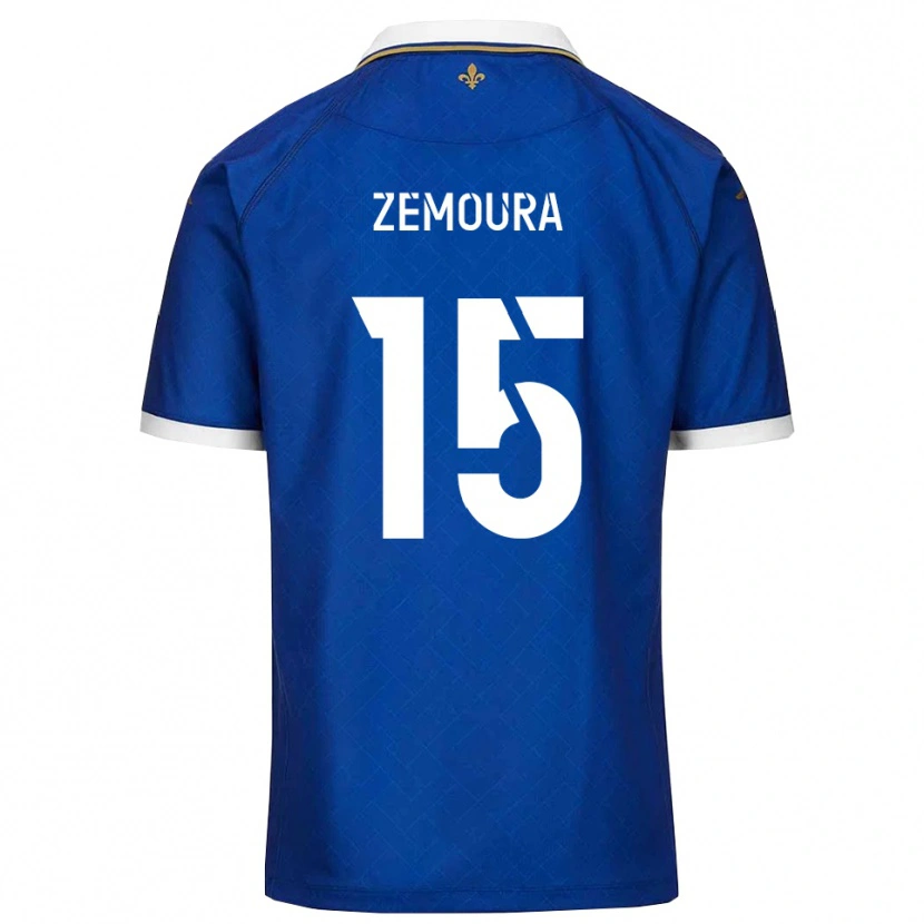 Danxen Herren Yohan Zemoura #15 Blau Gold Heimtrikot Trikot 2025/26 T-Shirt Österreich