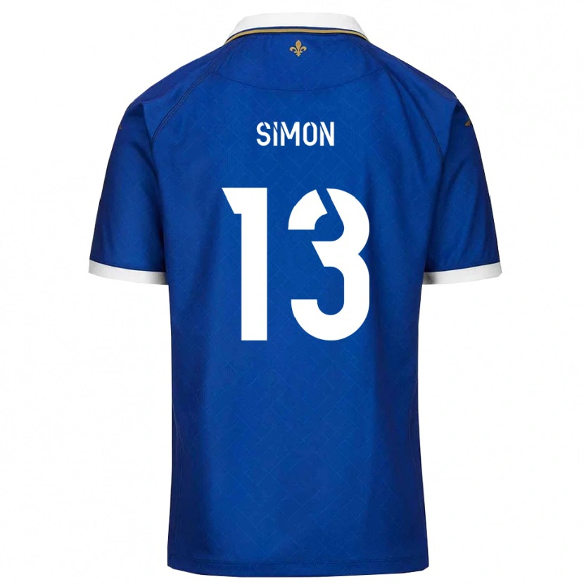 Danxen Herren Elie Simon #13 Blau Gold Heimtrikot Trikot 2025/26 T-Shirt Österreich