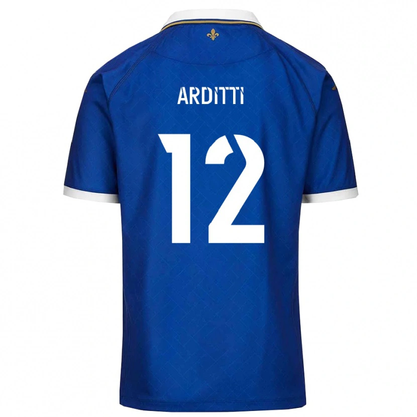 Danxen Herren Nathan Arditti #12 Blau Gold Heimtrikot Trikot 2025/26 T-Shirt Österreich