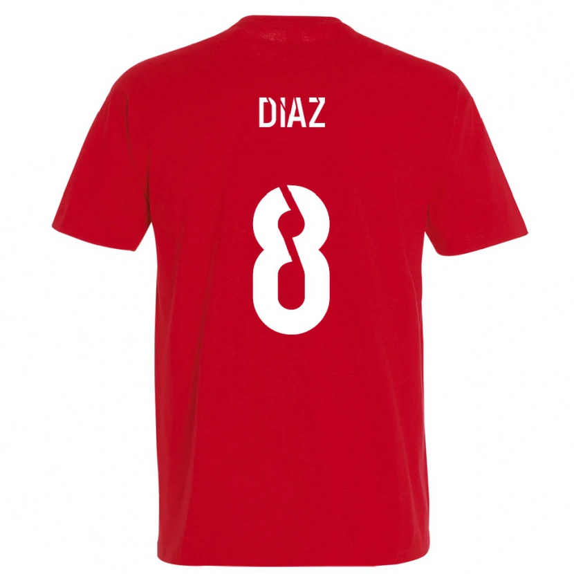 Danxen Herren Ryan Diaz #8 Rot Gelb Heimtrikot Trikot 2025/26 T-Shirt Österreich