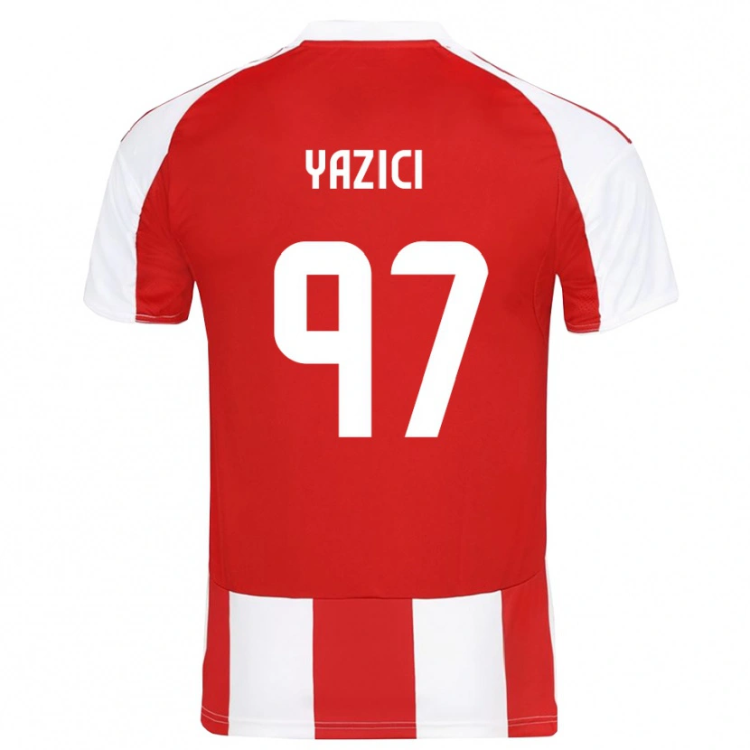 Danxen Herren Yusuf Yazıcı #97 Rot Weiß Heimtrikot Trikot 2025/26 T-Shirt Österreich