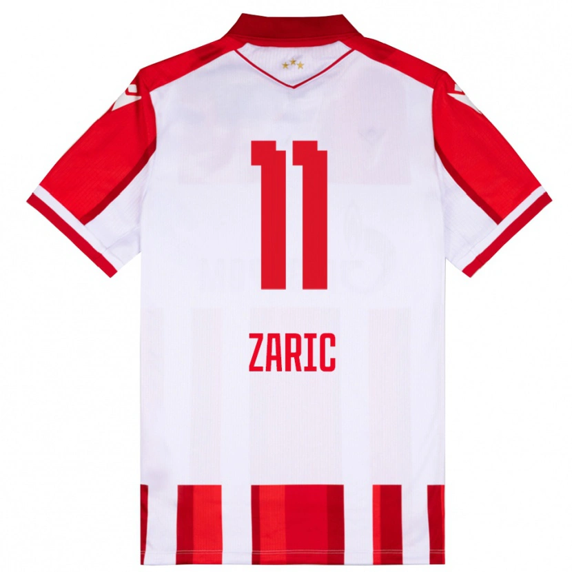 Danxen Herren Luka Zaric #11 Rot Weiß Heimtrikot Trikot 2025/26 T-Shirt Österreich