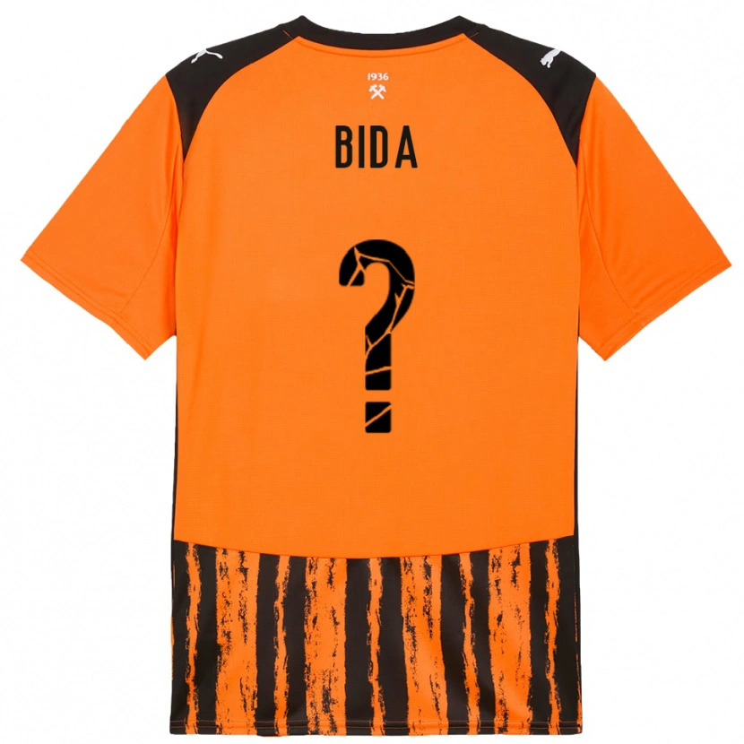 Danxen Herren Denys Bida #0 Orange Schwarz Heimtrikot Trikot 2025/26 T-Shirt Österreich