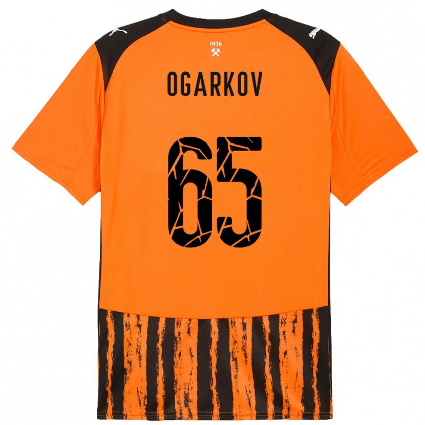 Danxen Herren Mykola Ogarkov #65 Orange Schwarz Heimtrikot Trikot 2025/26 T-Shirt Österreich