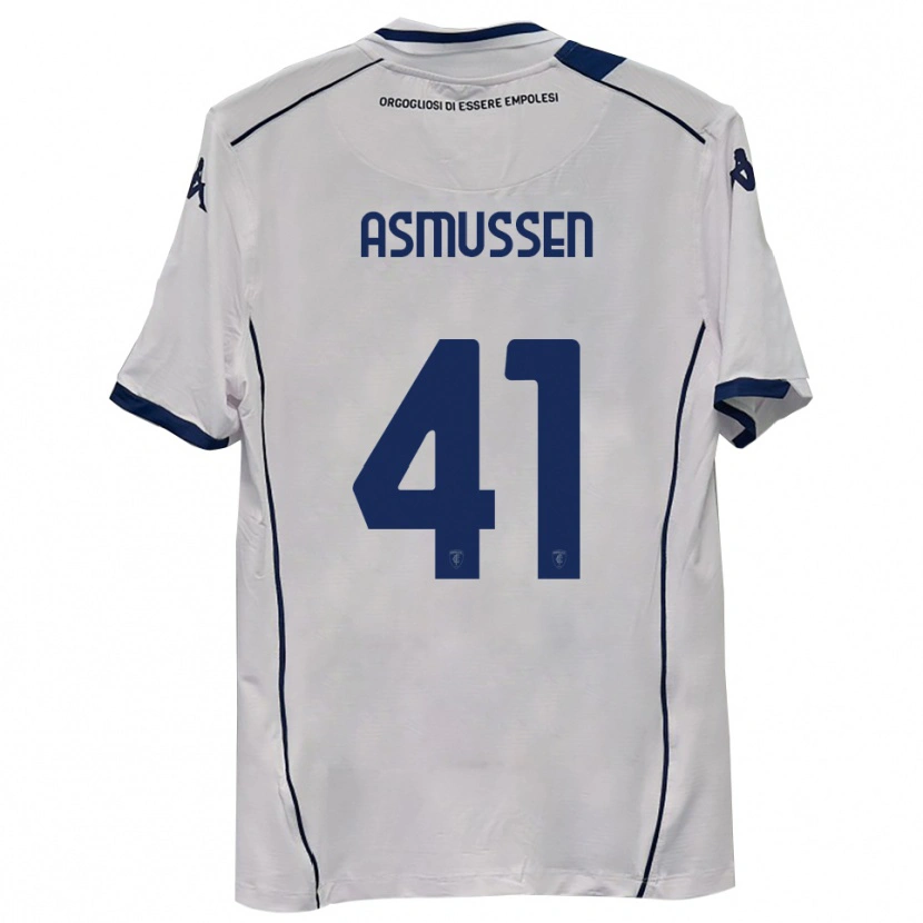 Danxen Herren Ank Asmussen #41 Dunkelmarineblau Auswärtstrikot Trikot 2025/26 T-Shirt Österreich