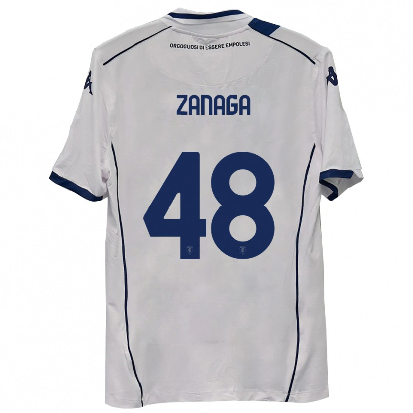 Danxen Herren Edoardo Zanaga #48 Dunkelmarineblau Auswärtstrikot Trikot 2025/26 T-Shirt Österreich