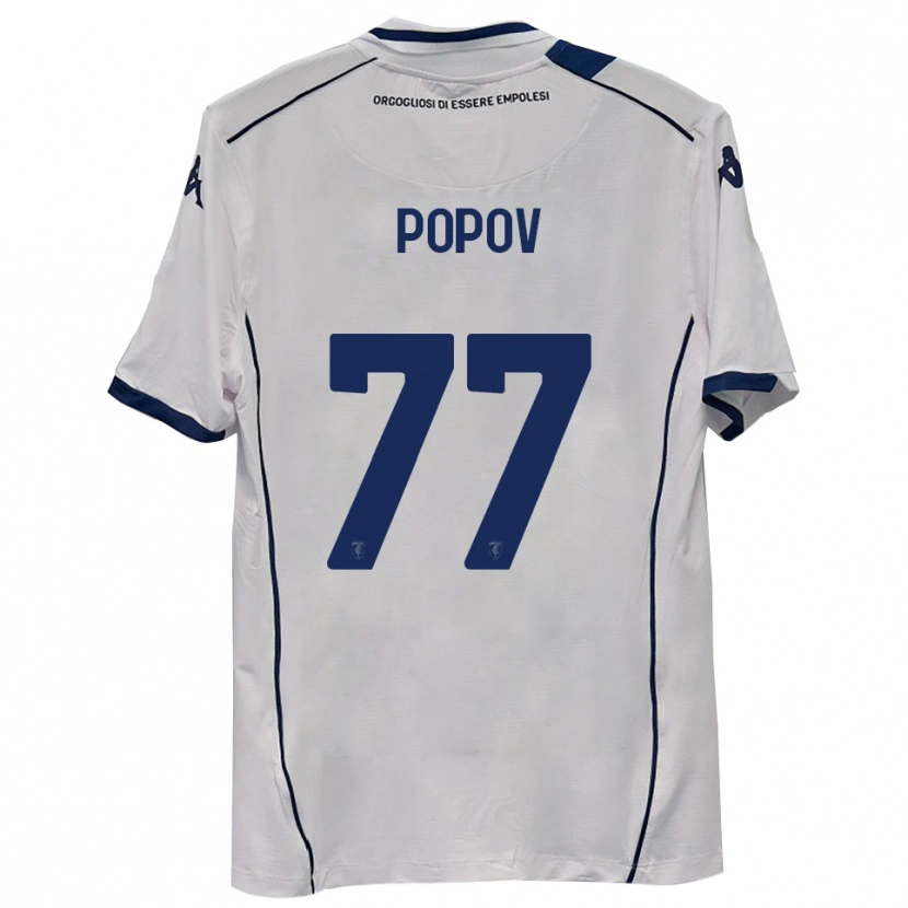 Danxen Herren Bogdan Popov #77 Dunkelmarineblau Auswärtstrikot Trikot 2025/26 T-Shirt Österreich