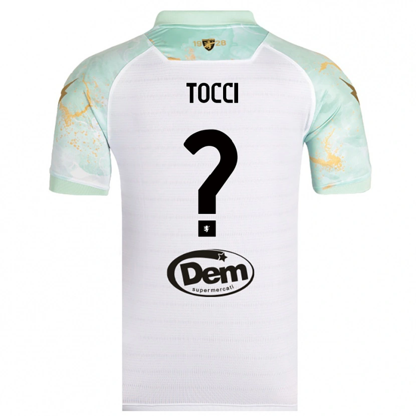 Danxen Herren Federico Tocci #0 Weiß Schwarz Auswärtstrikot Trikot 2025/26 T-Shirt Österreich