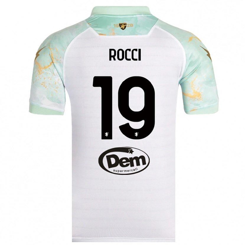 Danxen Herren Valerio Rocci #19 Weiß Schwarz Auswärtstrikot Trikot 2025/26 T-Shirt Österreich