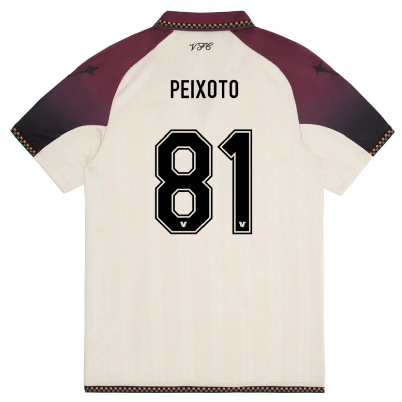 Danxen Herren Afonso Peixoto #81 Cremefarben Burgund Auswärtstrikot Trikot 2025/26 T-Shirt Österreich