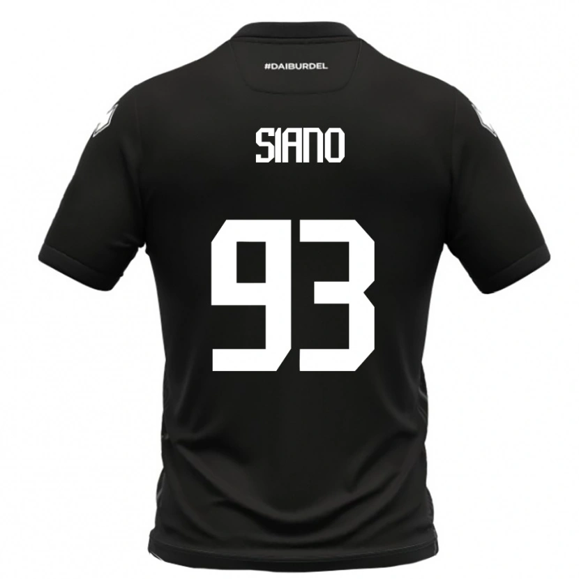 Danxen Herren Alessandro Siano #93 Schwarz Weiß Auswärtstrikot Trikot 2025/26 T-Shirt Österreich