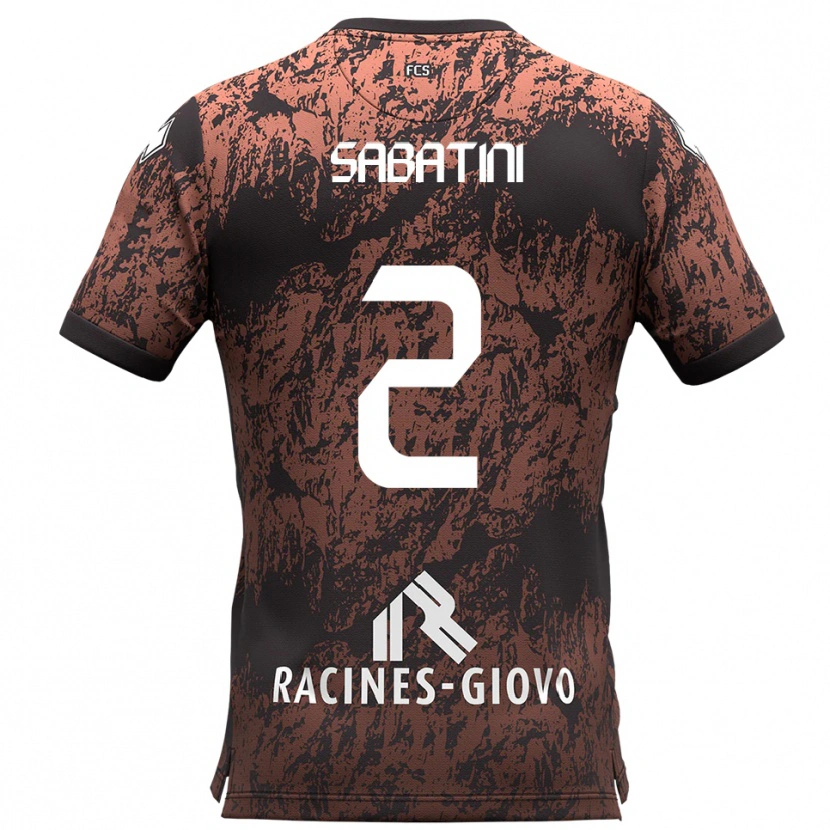 Danxen Herren Carlo Sabatini #2 Braun Schwarz Auswärtstrikot Trikot 2025/26 T-Shirt Österreich