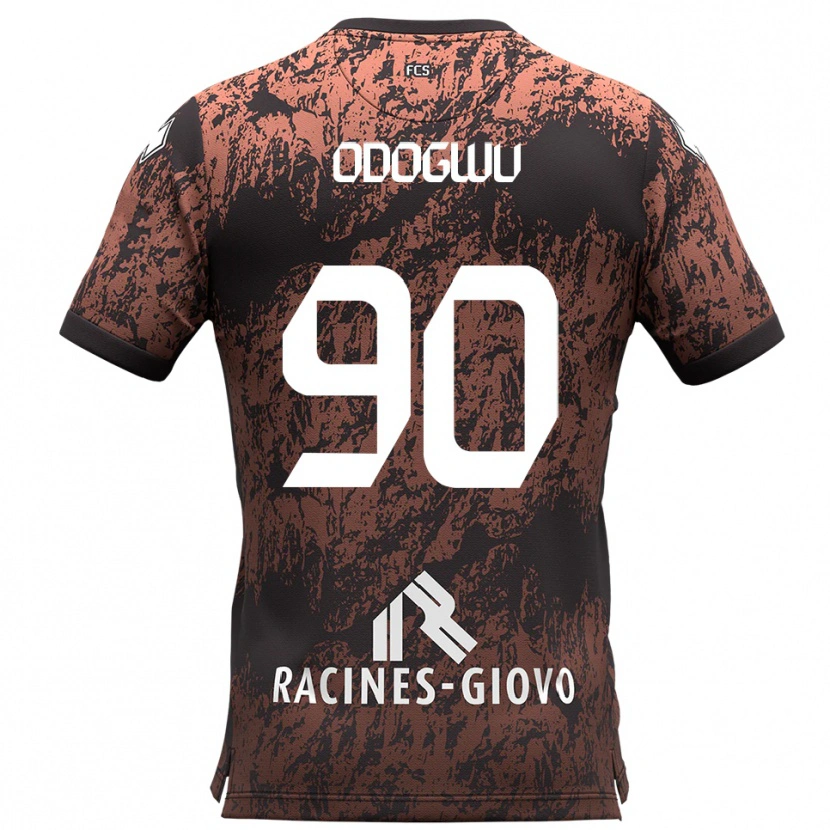 Danxen Herren Raphael Odogwu #90 Braun Schwarz Auswärtstrikot Trikot 2025/26 T-Shirt Österreich