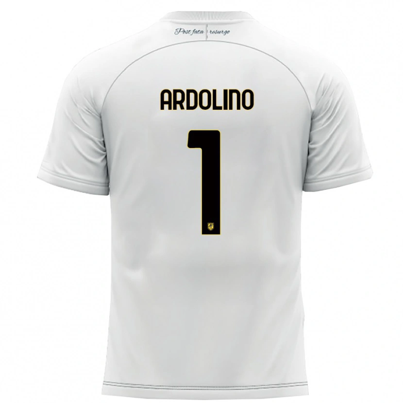 Danxen Herren Antonio Ardolino #1 Weiß Gelb Auswärtstrikot Trikot 2025/26 T-Shirt Österreich