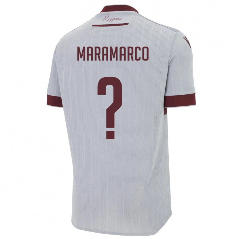 Danxen Herren Andrea Maramarco #0 Burgund Weiß Auswärtstrikot Trikot 2025/26 T-Shirt Österreich
