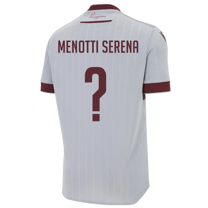 Danxen Herren Toma Menotti Serena #0 Burgund Weiß Auswärtstrikot Trikot 2025/26 T-Shirt Österreich