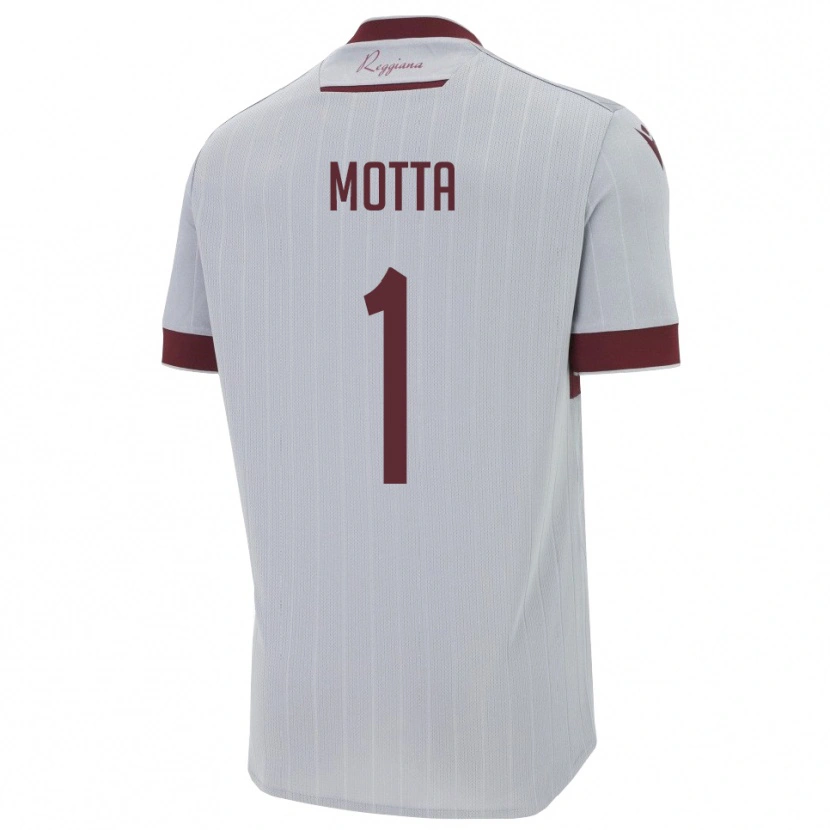 Danxen Herren Edoardo Motta #1 Burgund Weiß Auswärtstrikot Trikot 2025/26 T-Shirt Österreich