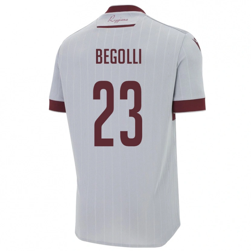 Danxen Herren Leo Begolli #23 Burgund Weiß Auswärtstrikot Trikot 2025/26 T-Shirt Österreich