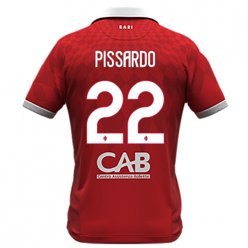 Danxen Herren Marco Pissardo #22 Rot Weiß Auswärtstrikot Trikot 2025/26 T-Shirt Österreich