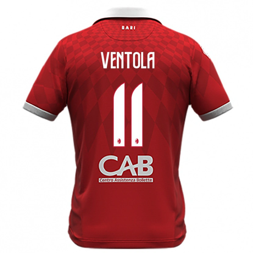 Danxen Herren Flavio Ventola #11 Rot Weiß Auswärtstrikot Trikot 2025/26 T-Shirt Österreich