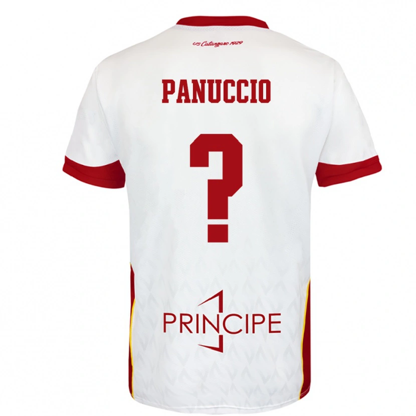 Danxen Herren Giovanni Panuccio #0 Weiß Rot Auswärtstrikot Trikot 2025/26 T-Shirt Österreich