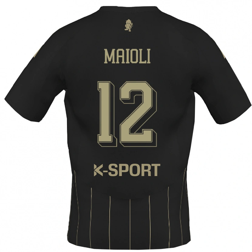 Danxen Herren Francesco Maioli #12 Grau Weiß Auswärtstrikot Trikot 2025/26 T-Shirt Österreich