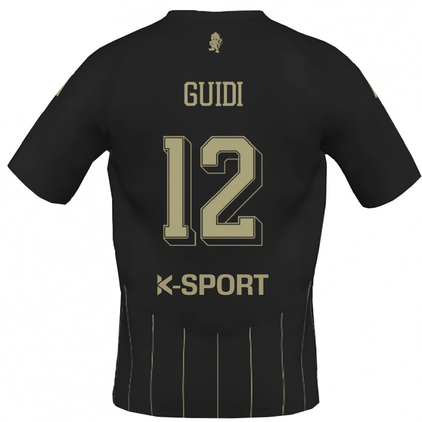 Danxen Herren Sasha Guidi #12 Grau Weiß Auswärtstrikot Trikot 2025/26 T-Shirt Österreich