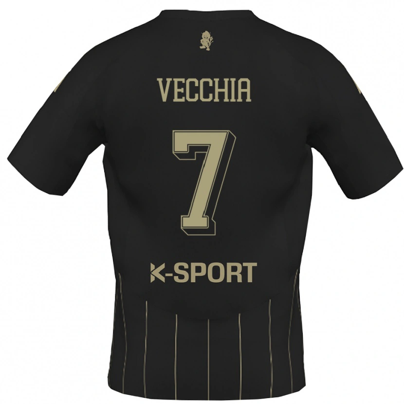 Danxen Herren Marco Dalla Vecchia #7 Grau Weiß Auswärtstrikot Trikot 2025/26 T-Shirt Österreich