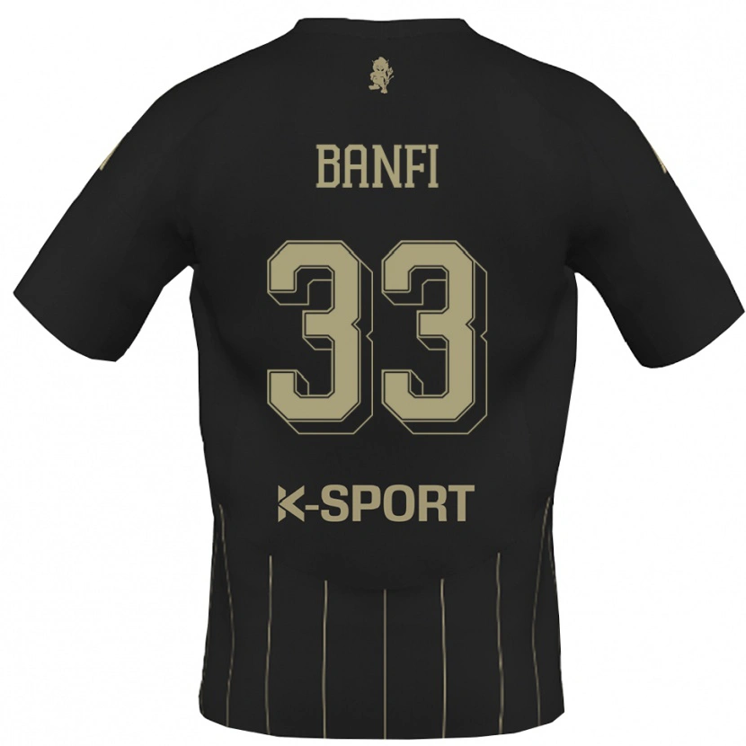 Danxen Herren Emanuele Banfi #33 Grau Weiß Auswärtstrikot Trikot 2025/26 T-Shirt Österreich
