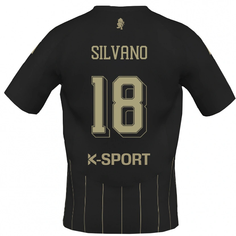 Danxen Herren Matteo Silvano #18 Grau Weiß Auswärtstrikot Trikot 2025/26 T-Shirt Österreich