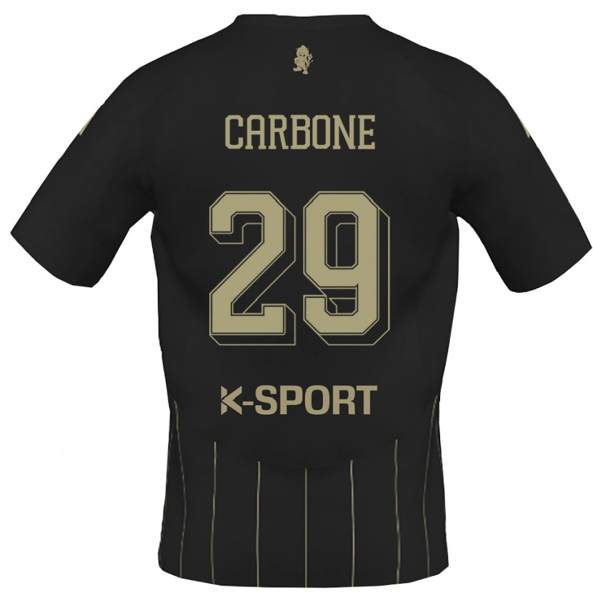 Danxen Herren Matteo Carbone #29 Grau Weiß Auswärtstrikot Trikot 2025/26 T-Shirt Österreich