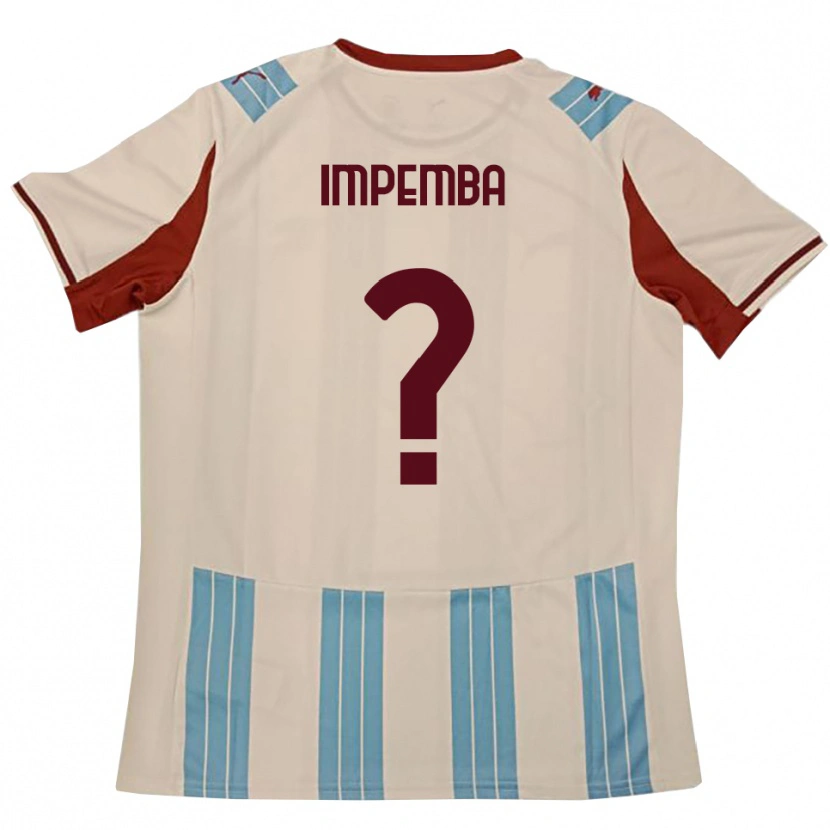 Danxen Herren Ettore Impemba #0 Himmelblau Weiß Auswärtstrikot Trikot 2025/26 T-Shirt Österreich