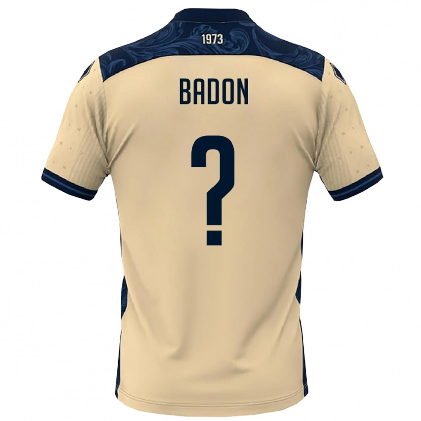 Danxen Herren Nicola Badon #0 Weiß Marineblau Auswärtstrikot Trikot 2025/26 T-Shirt Österreich