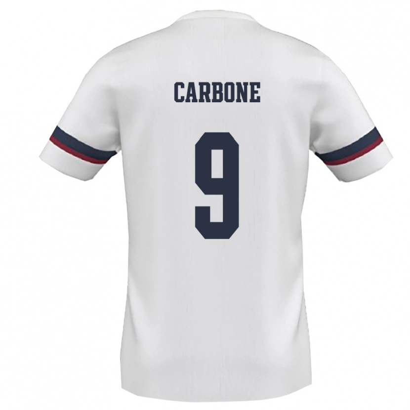 Danxen Herren Raffaele Carbone #9 Weiß Rot Auswärtstrikot Trikot 2025/26 T-Shirt Österreich