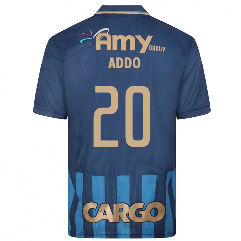 Danxen Herren Henry Addo #20 Marineblau Blau Auswärtstrikot Trikot 2025/26 T-Shirt Österreich