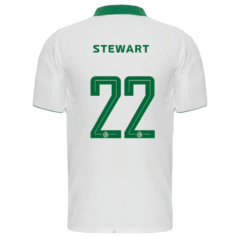 Danxen Herren Trivante Stewart #22 Weiß Grün Auswärtstrikot Trikot 2025/26 T-Shirt Österreich