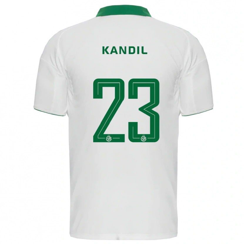 Danxen Herren Maor Kandil #23 Weiß Grün Auswärtstrikot Trikot 2025/26 T-Shirt Österreich